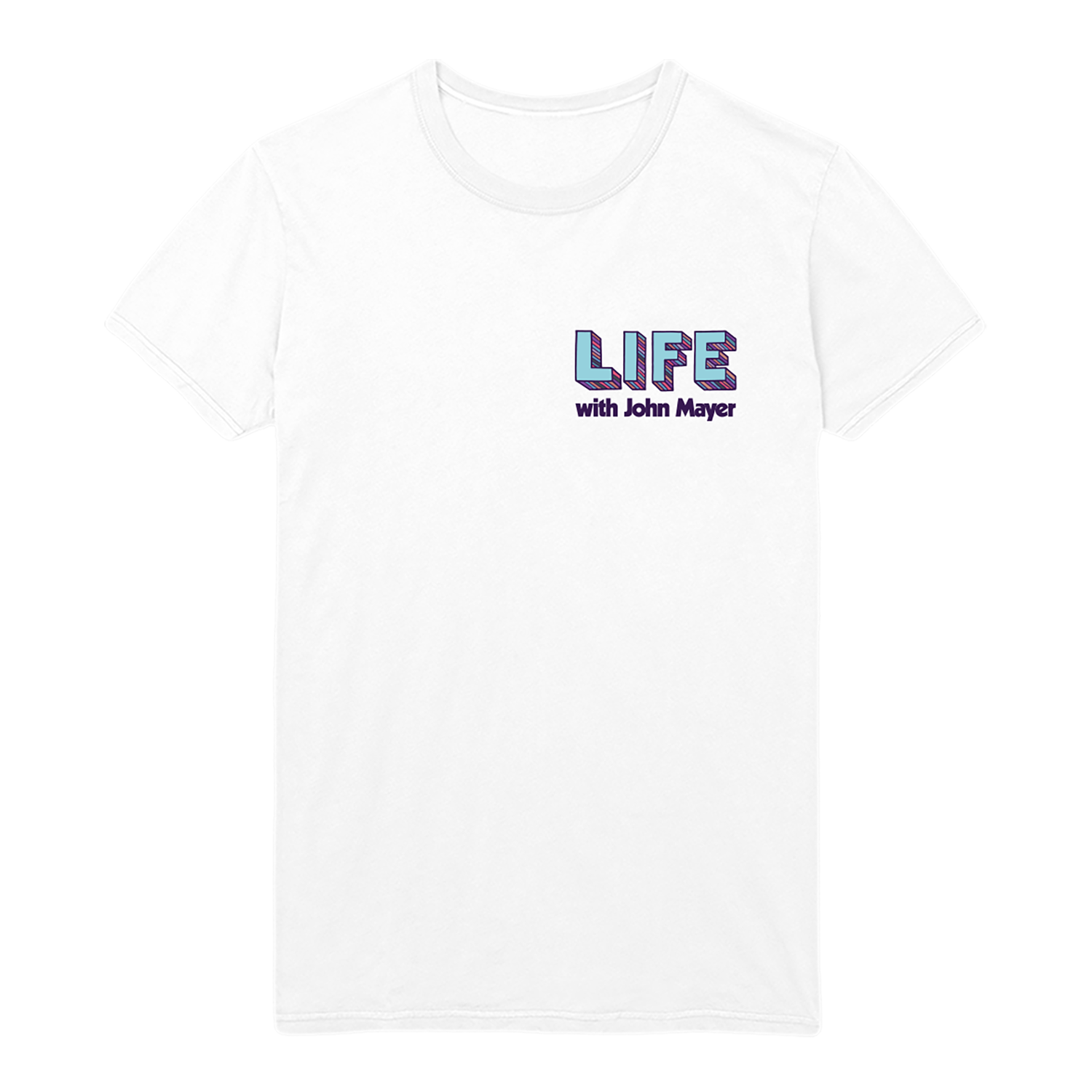 John Mayer Life With John Mayer White Tee