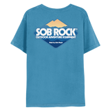 Sob Rock Outdoor Adventure Ocean Blue Tee