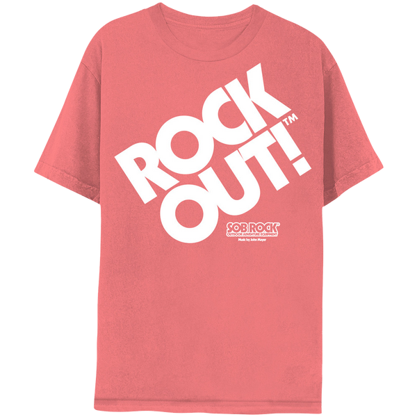 Rock Out Coral Tee