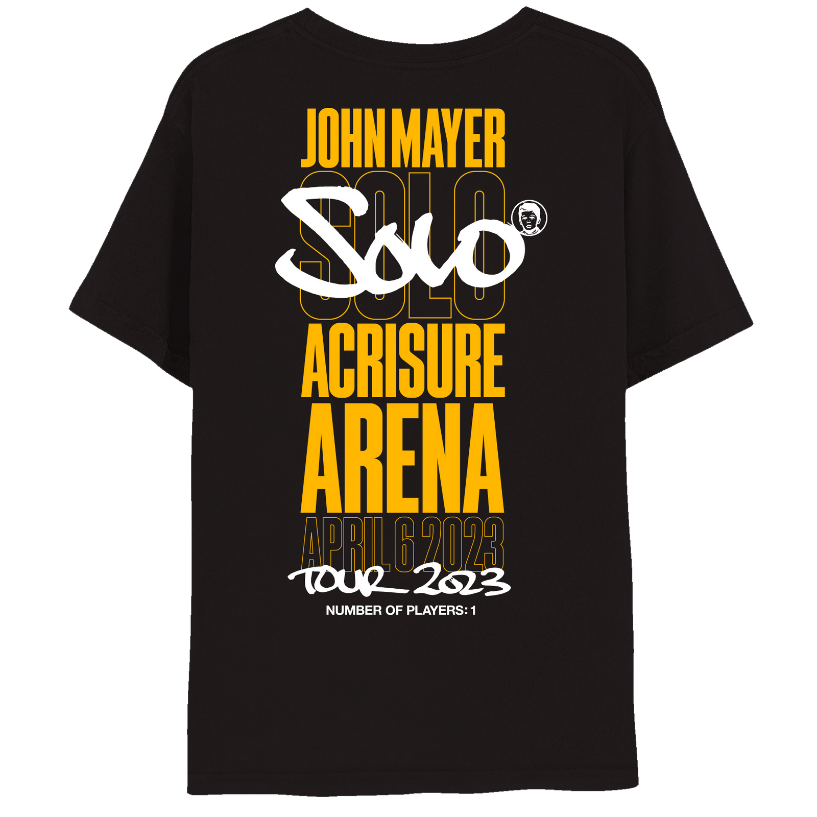 John Mayer - Solo Tour Palm Springs Event Tee John Mayer - Solo Tour Palm Springs Event Tee