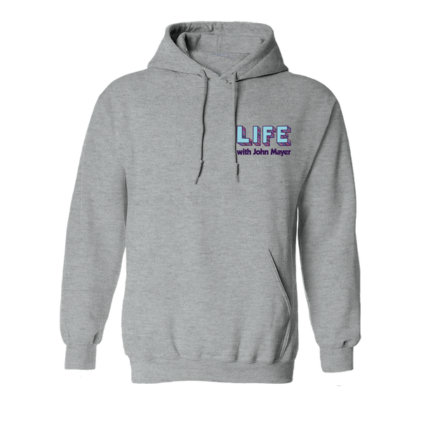 Life With John Mayer Heather Gray pullover hoodie