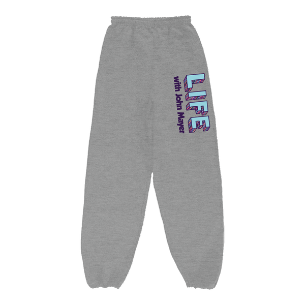 Life With John Mayer Heather Gray sweatpants