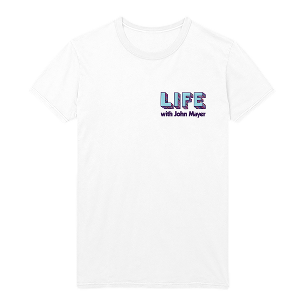 Life With John Mayer White Tee