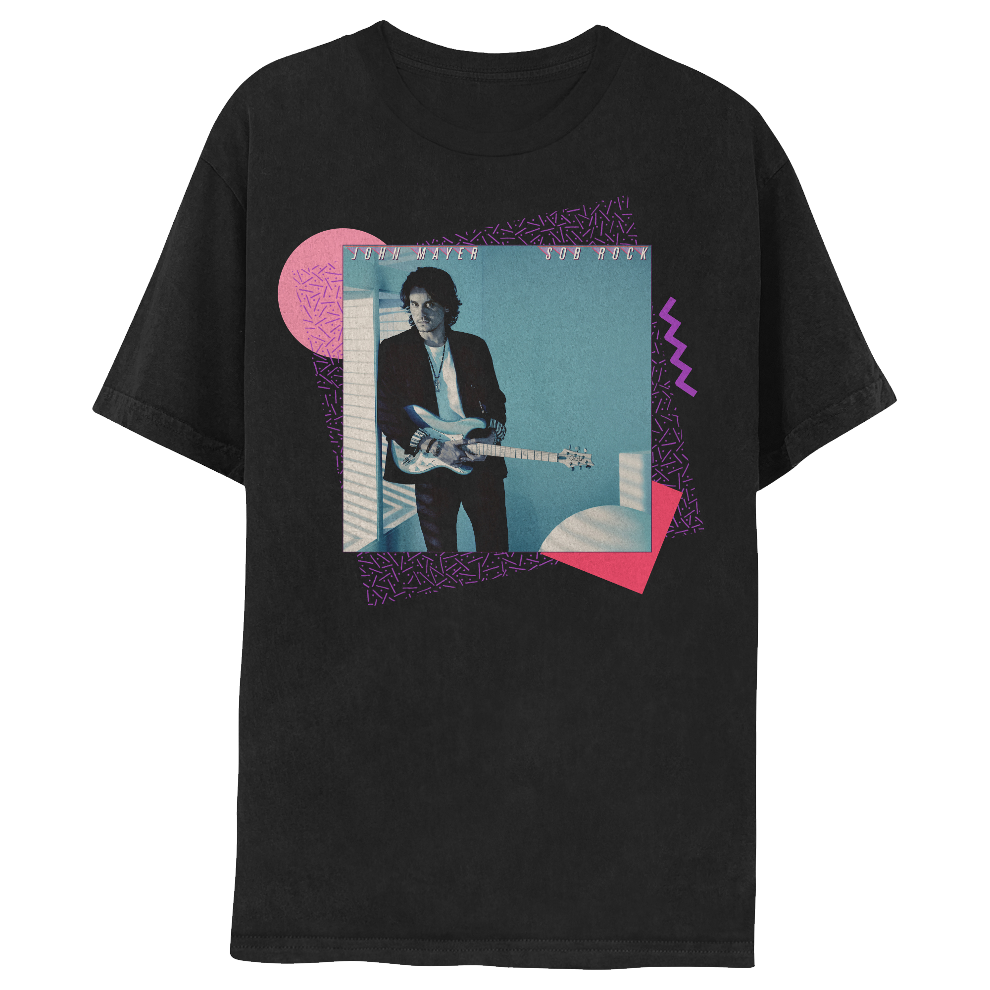 John Mayer - John Mayer Album Cover Black Tee