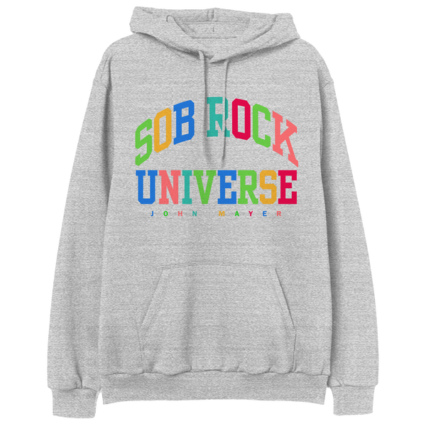 Sob Rock Universe Heather Grey Pullover Hoodie