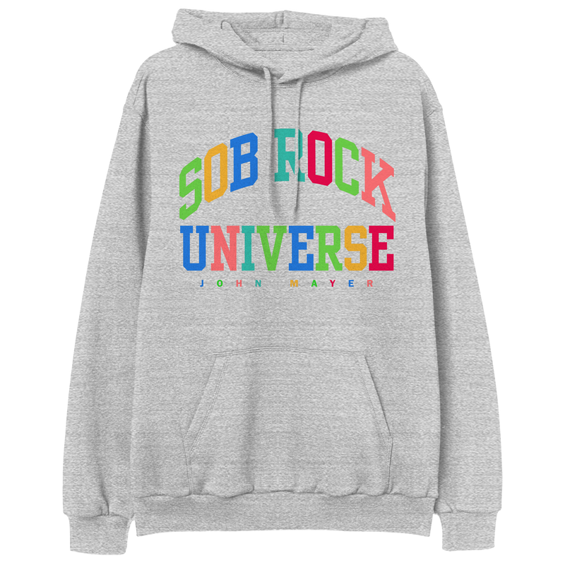 Sob Rock Universe Heather Grey Pullover Hoodie