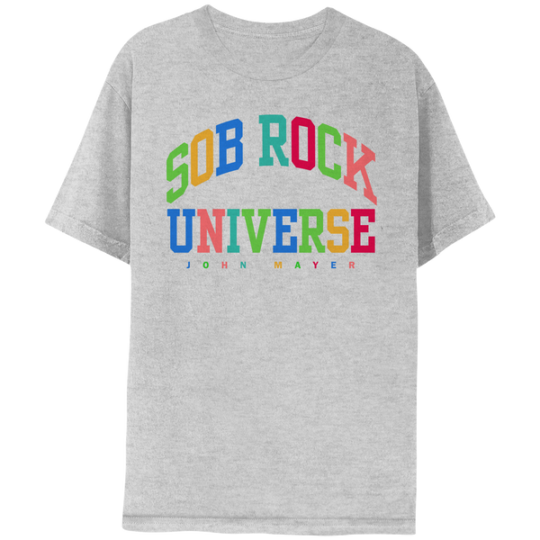 Sob Rock Universe Heather Grey Tee