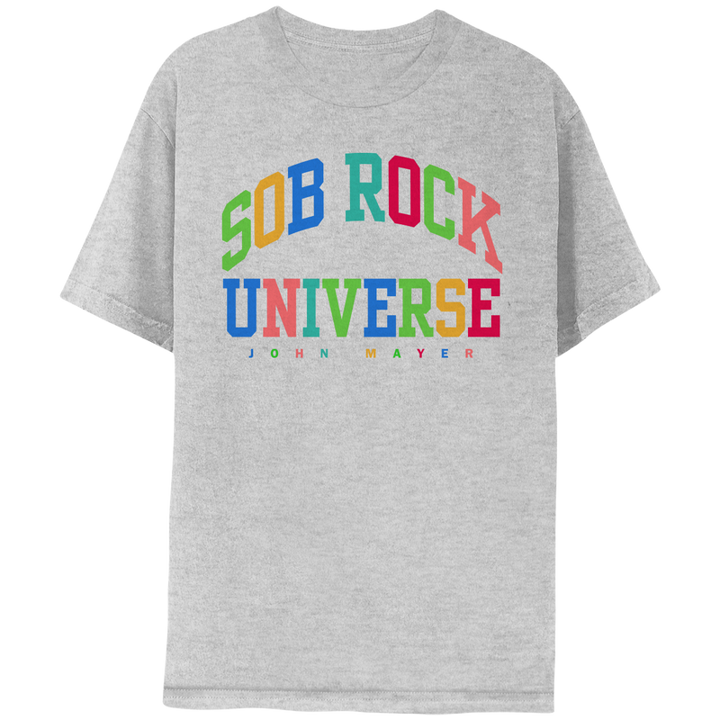 Sob Rock Universe Heather Grey Tee