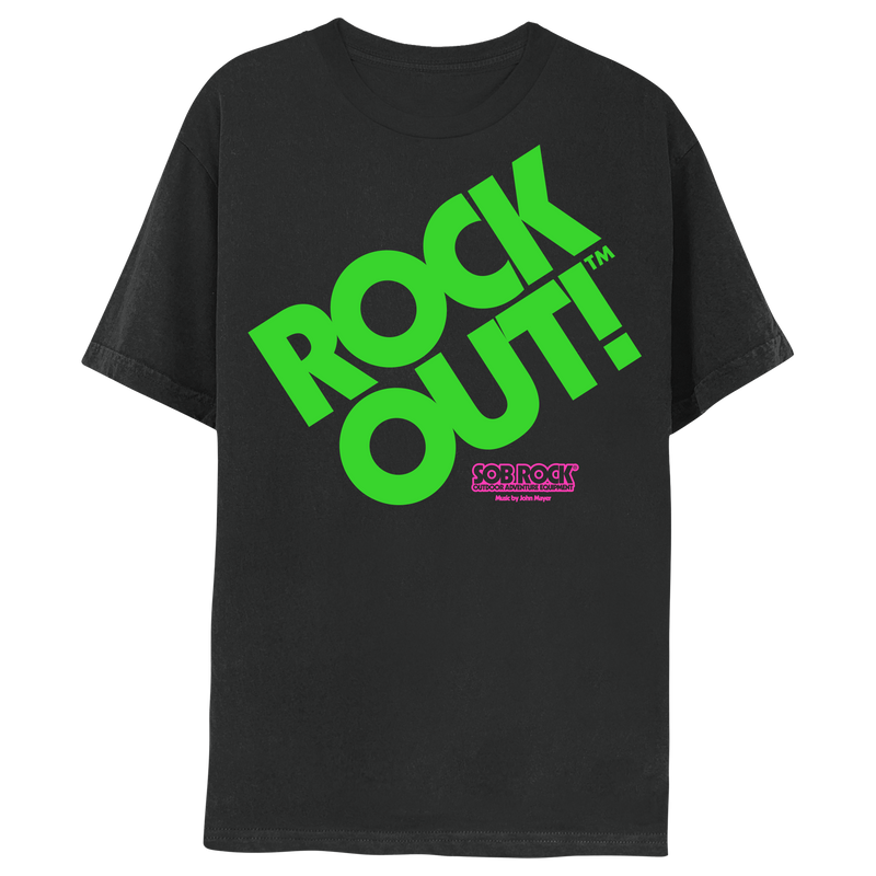 Rock Out Neon Green Tee