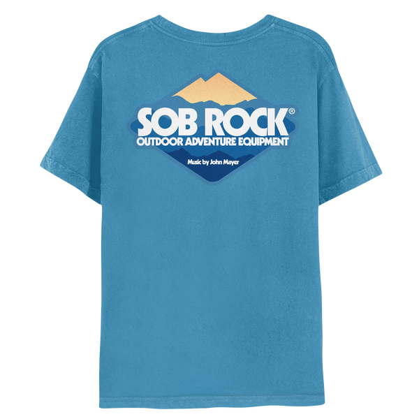 Sob Rock Outdoor Adventure Ocean Blue Tee