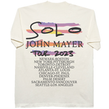 John Mayer Solo Tour White Photo Tee