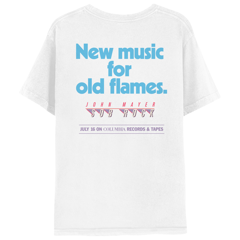 Limited Edition “Tag Line” Tee – New Music for Old Flames