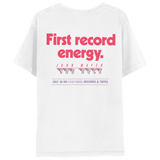 Limited Edition “Tag Line” Tee - First Record Energy