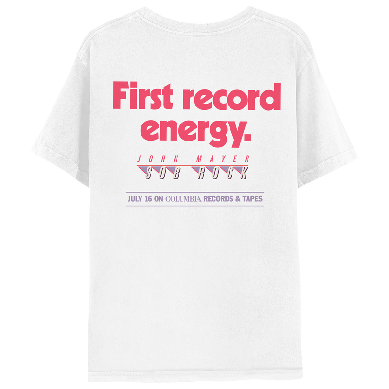 Limited Edition “Tag Line” Tee - First Record Energy