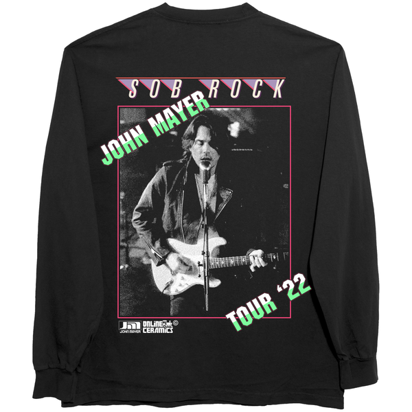 John Mayer Sob Rock Portrait Tour Long Sleeve Tee