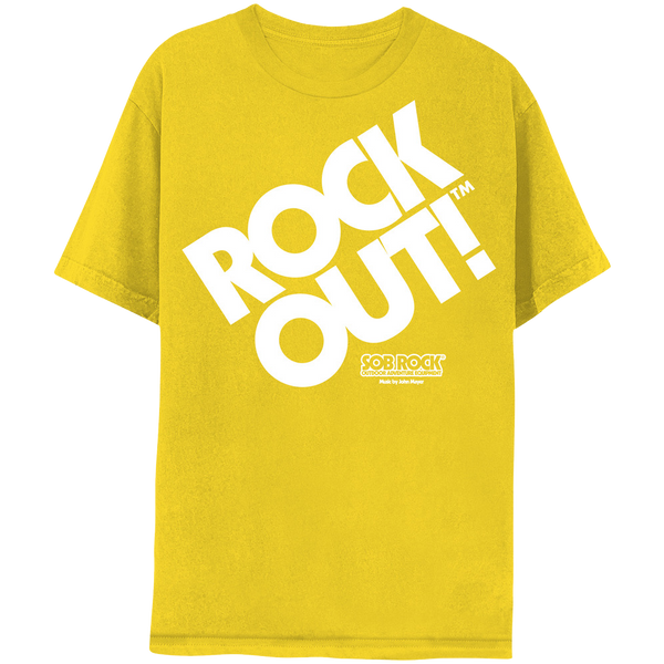 Rock Out Yellow Tee
