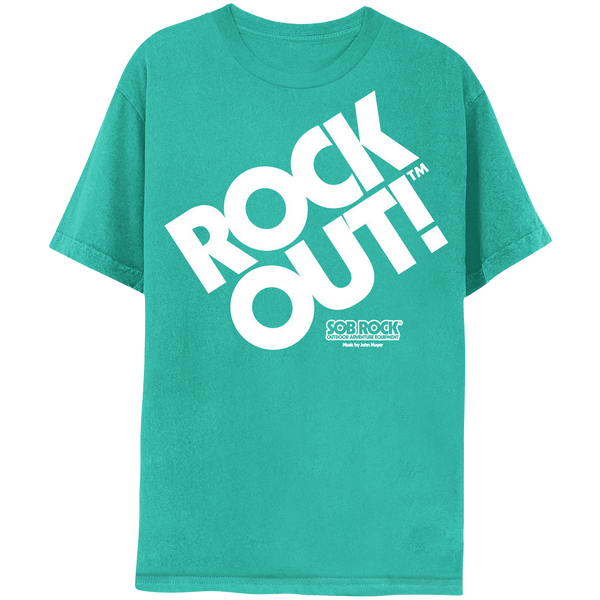 Rock Out Seafoam Tee