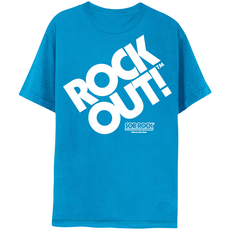 Rock Out Blue Tee